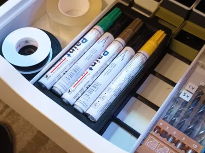 Gridfinity Paint Marker / Edding for your drawer