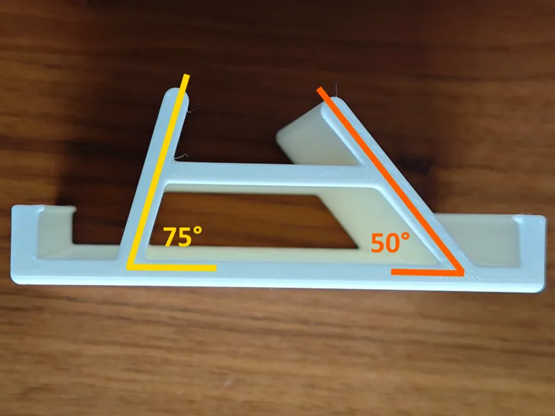 2-angle phone & tablet holder
