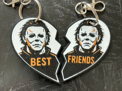 Michael Myers best friend keychain