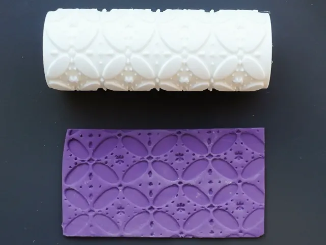 Texture Roller For Polymer Clay Earrings