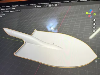 Shovel plate