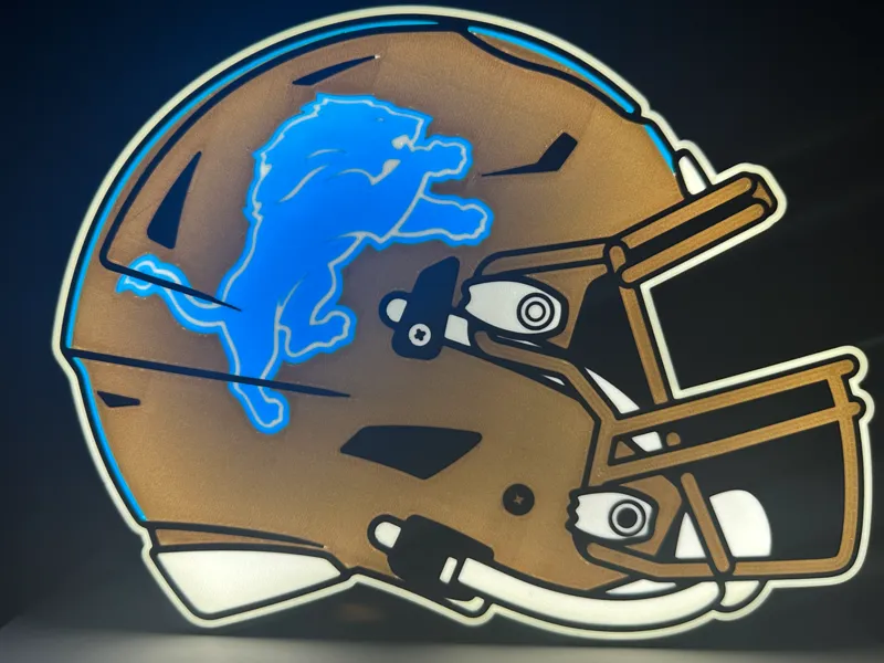 Detriot Lions lightbox