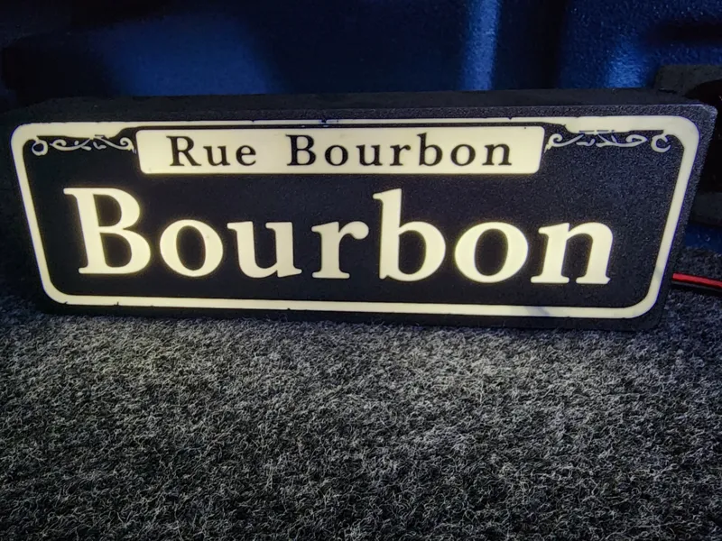 Bourbon Street Lightbox