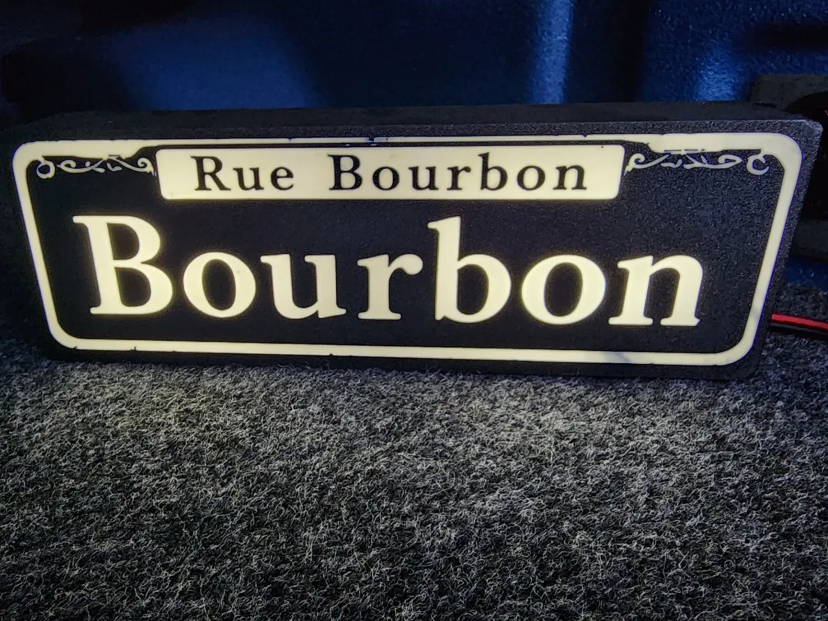 Bourbon Street Lightbox - Free 3D Print Model - MakerWorld