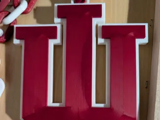 Indiana University Chain Necklace (IU)