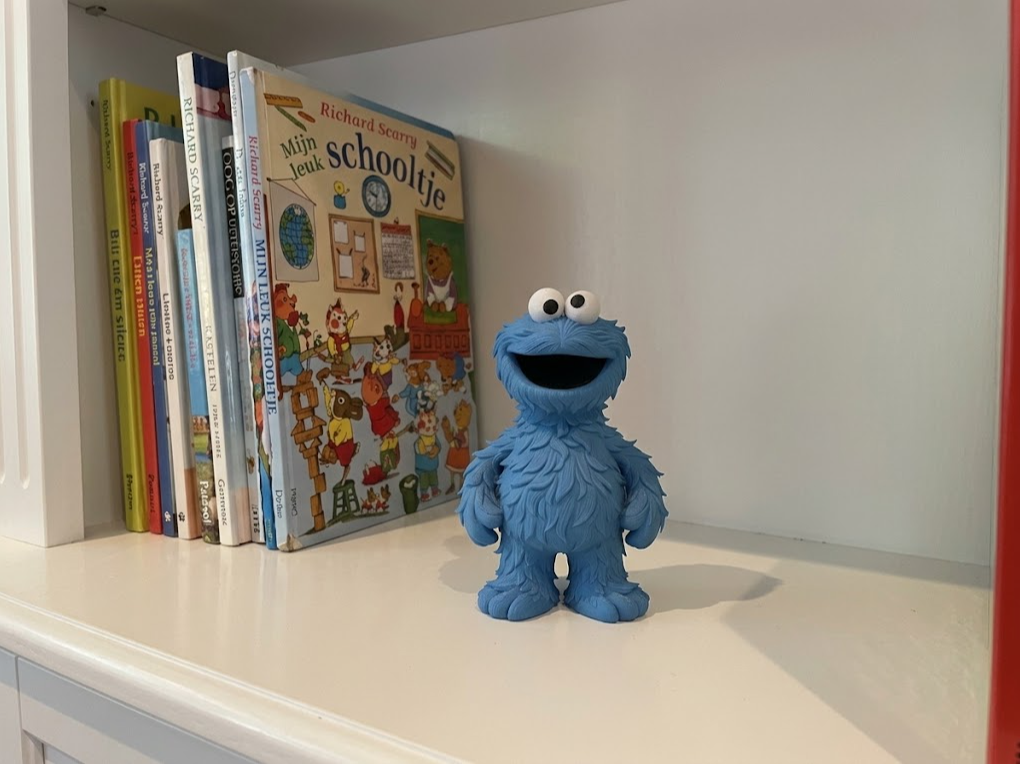 Cookie Monster Figure | Sesame Street 3D model