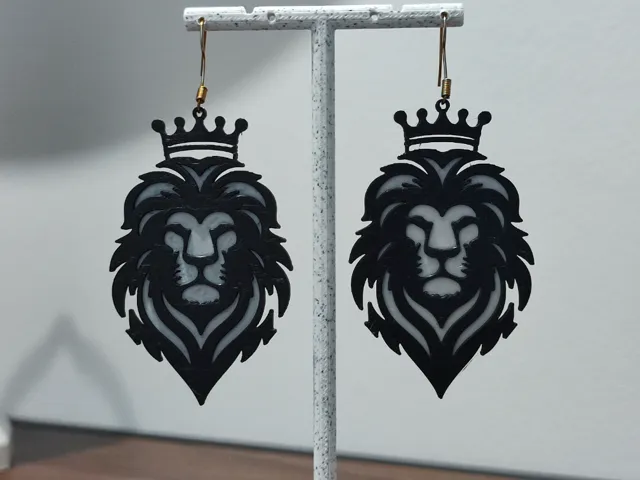Aretes Soberano Negro