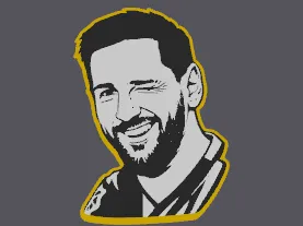Messi guiñando el ojo - AMS