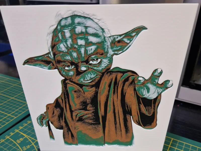 Yoda - Hueforge with Socket