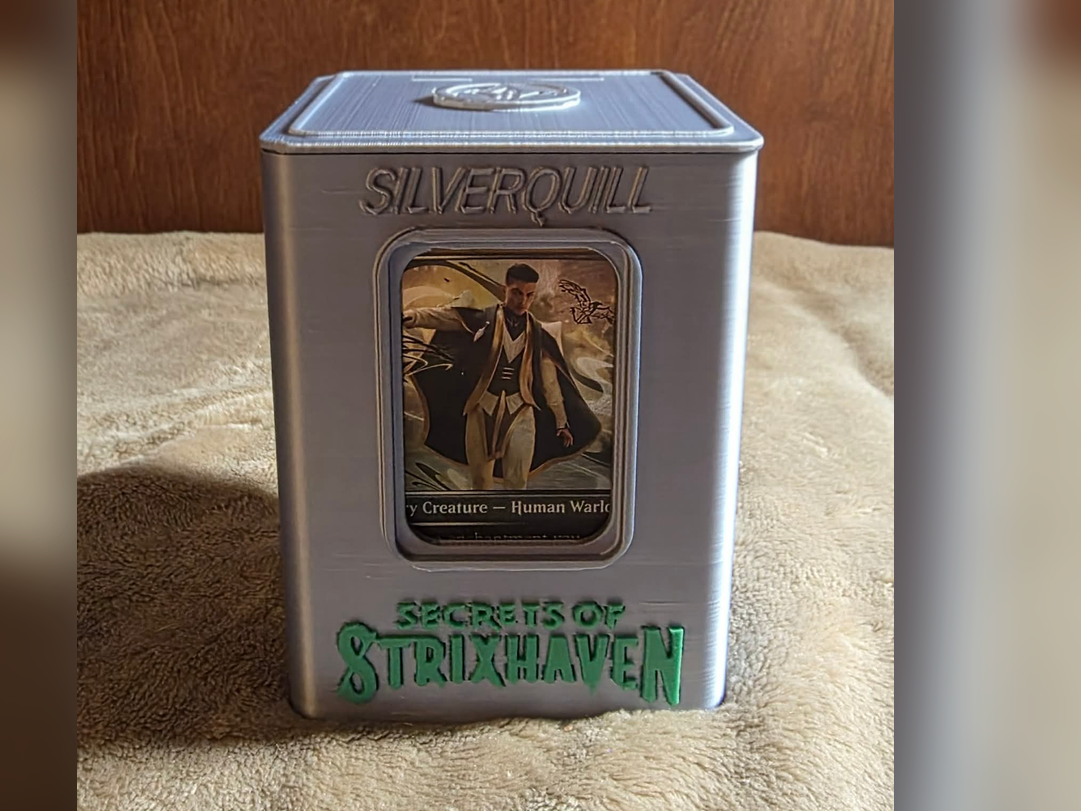 Secrets Of Strixhaven MTG Silverquill Deckbox
