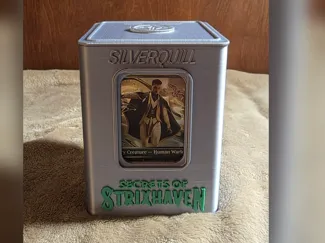 Secrets Of Strixhaven MTG Silverquill Deckbox