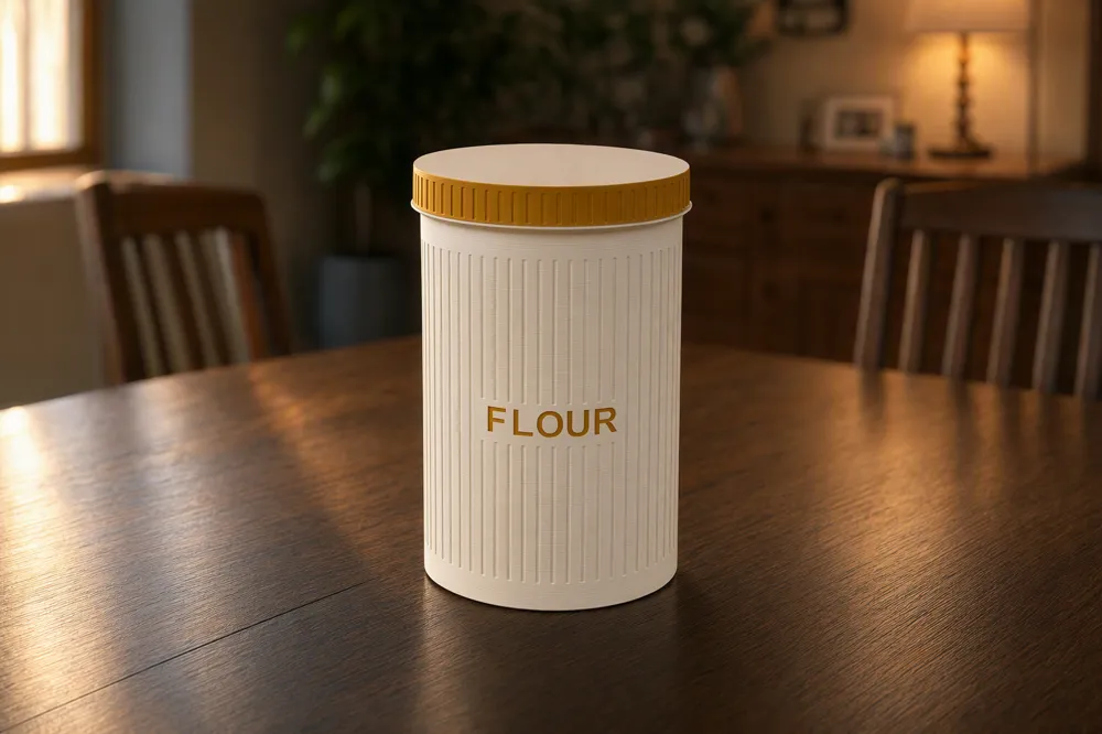 Parametric Screw-Top Jar - Options: Color and Text - Free 3D Print ...