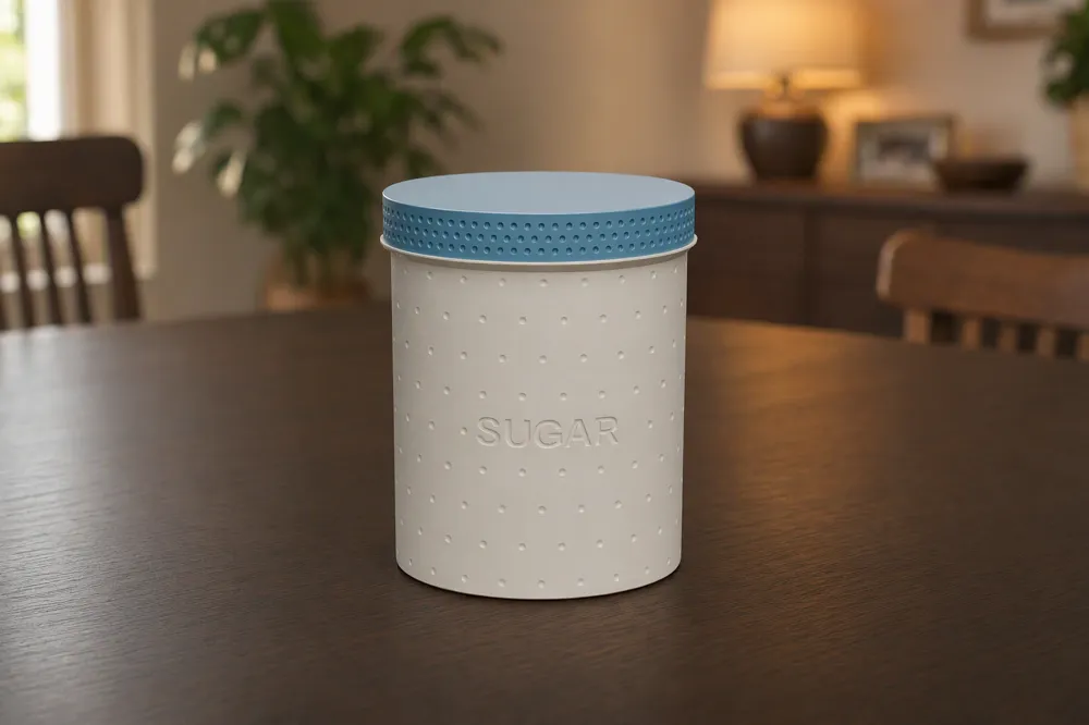 Parametric Screw-Top Jar - Options: Color and Text - Free 3D Print ...