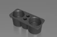 Two-parts - Leather imitate two cans with Vape