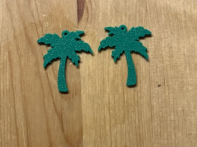 palm tree earrings