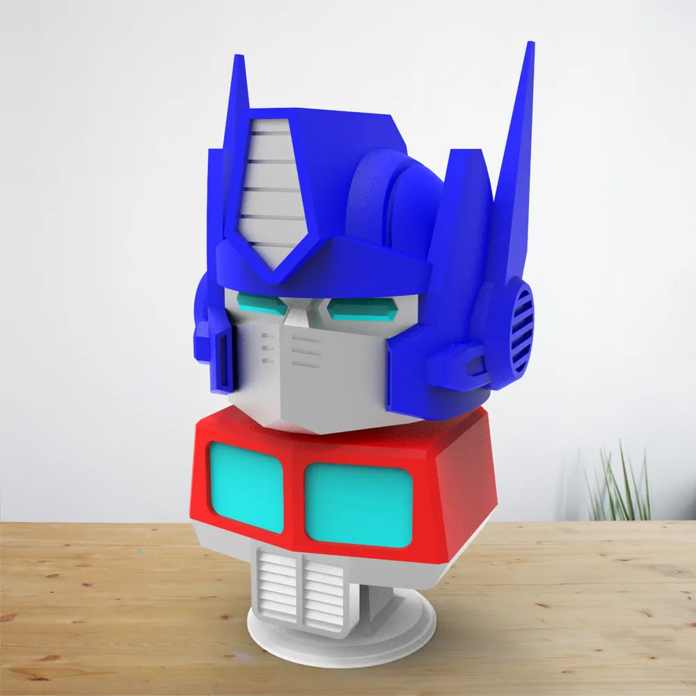 optimus prime bust by tetzuya84MakerWorld: Download Free 3D Models