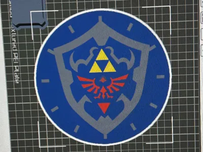 Hylian Shield Clock