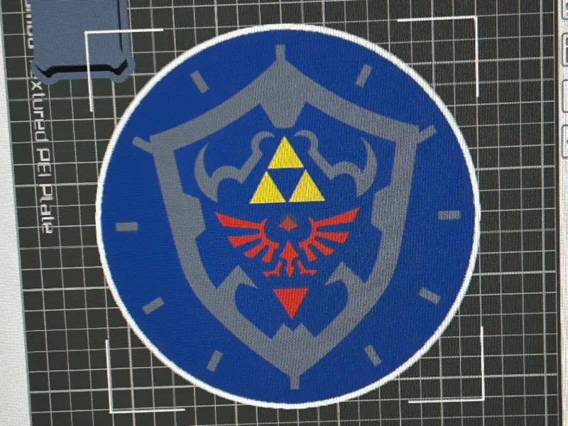 Hylian Shield Clock