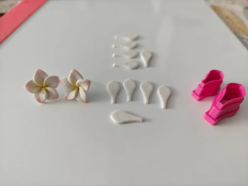 Plumeria Petals Clay cutter (w tutorial)