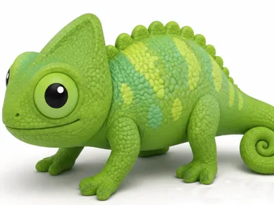 Cute Chameleon 