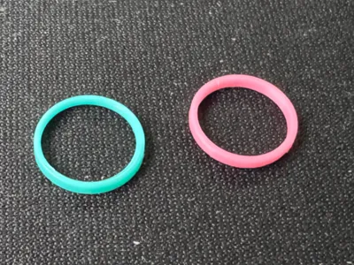 Oral B toothbrush head colour rings