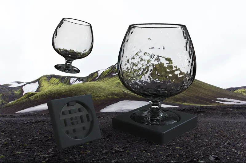 红酒杯花盆/花瓶Wine glass vase/pot