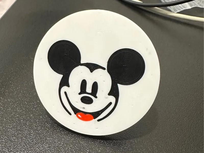 Mickey Drawer Knob - d50mm