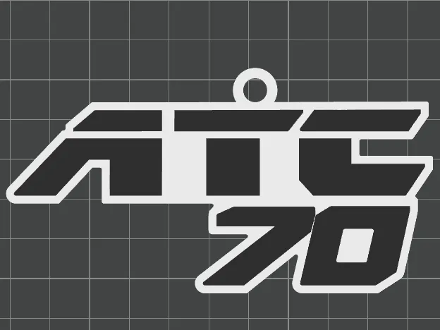 Honda ATC70 Christmas Ornament