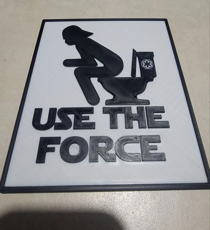 Star wars Use The Force Toilet Sing