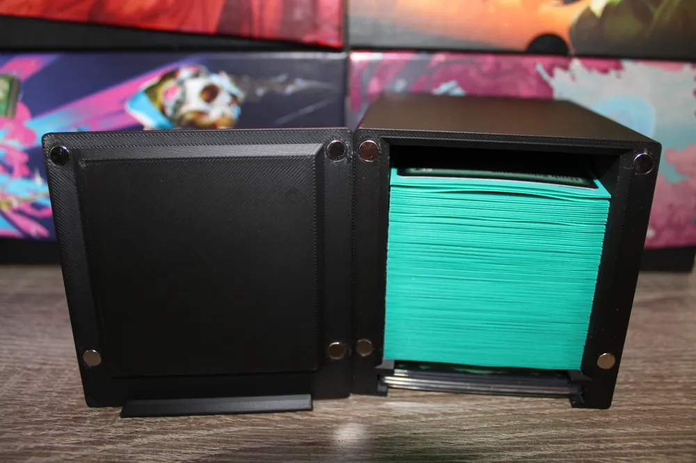 MTG EDH Commander Deck Box - Marina Vendrell - Free 3D Print Model - MakerWorld MTG EDH Commander Deck Box - Marina Vendrell - Free 3D Print Model - MakerWorld