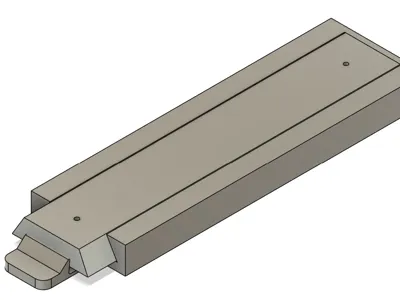 Dovetail Battery Holder