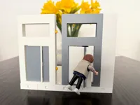 Mur avec porte pour maison de poupée System X — photo 2