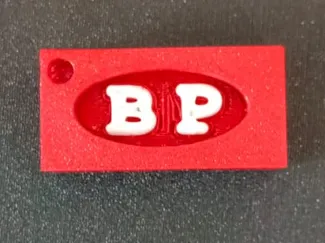 Brick Keychain