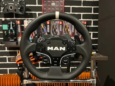 MOZA ES Magnetic logo plate MAN
