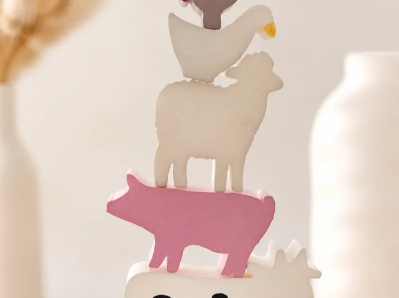 Farm Animal Stacking Toy