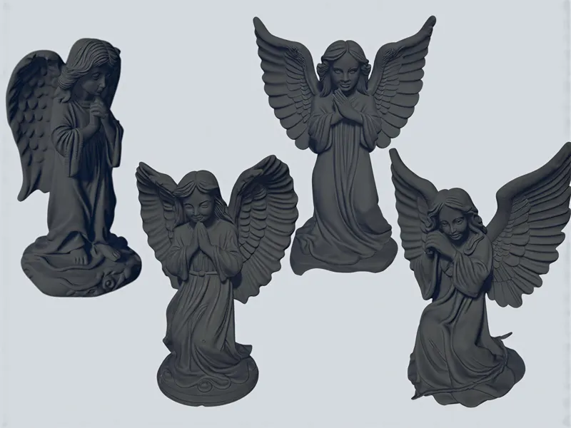 4 Weeping Angels 