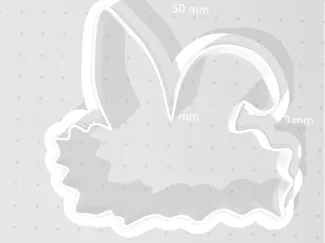 emporte piece lapin