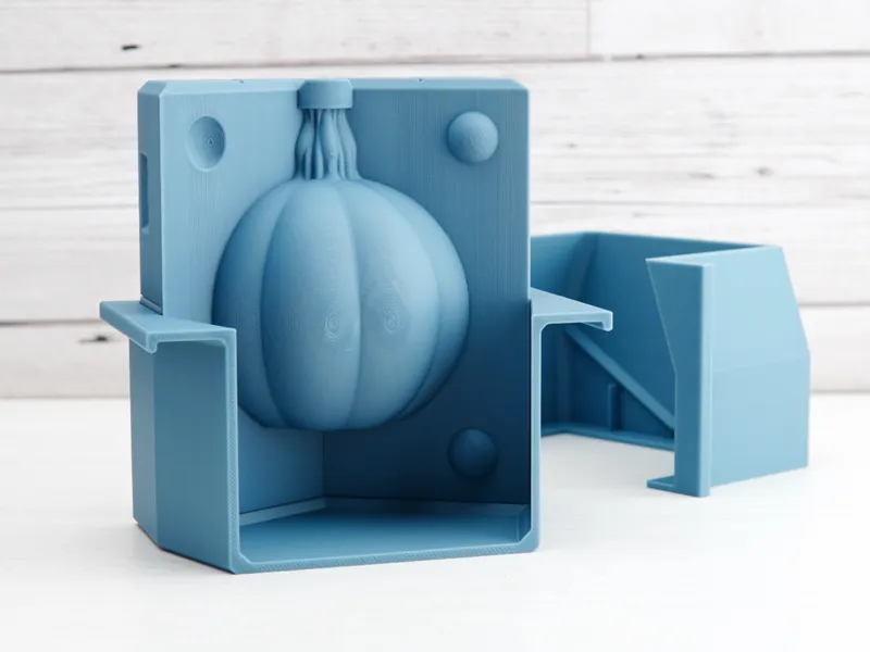 Pumpkin Ornament - - 3 Part Slipcasting Mould