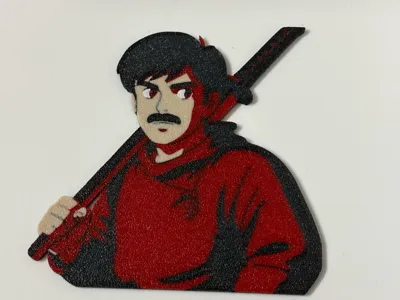 3D Printed Ghibli Art