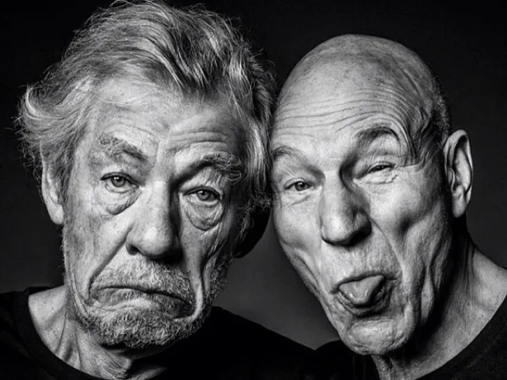Hueforge Ian McKellen & Patrick Stewart