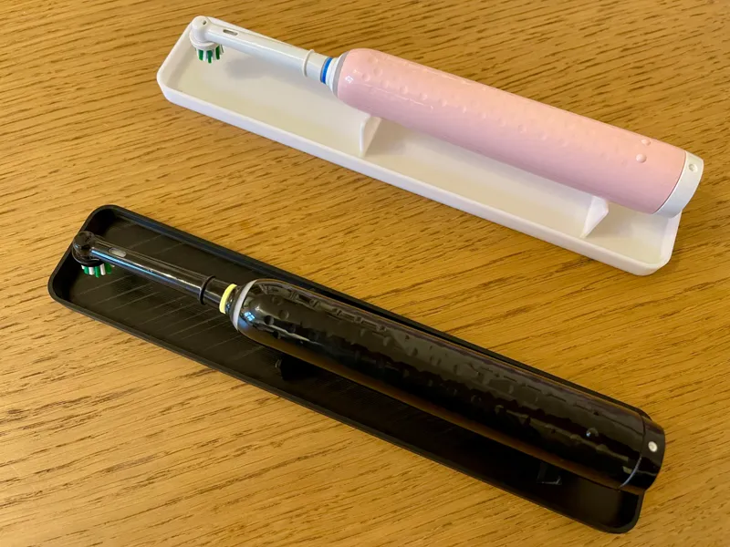 Horizontal Electric Toothbrush Holder