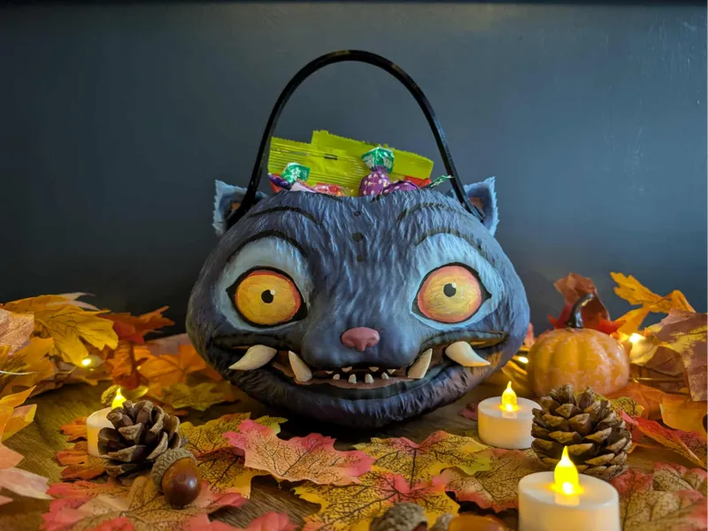 Derpy k-pop demon hunters trick or treat bucket