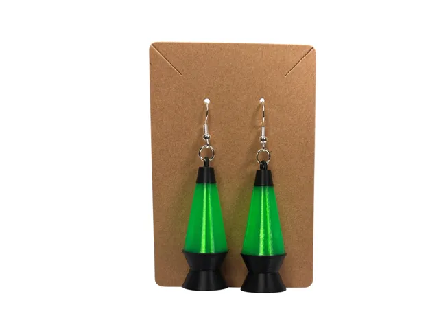 Lava Lamp Earrings