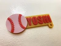 Porte-clés souvenir de fin de club (volley, foot, baseball, basket) — photo 10