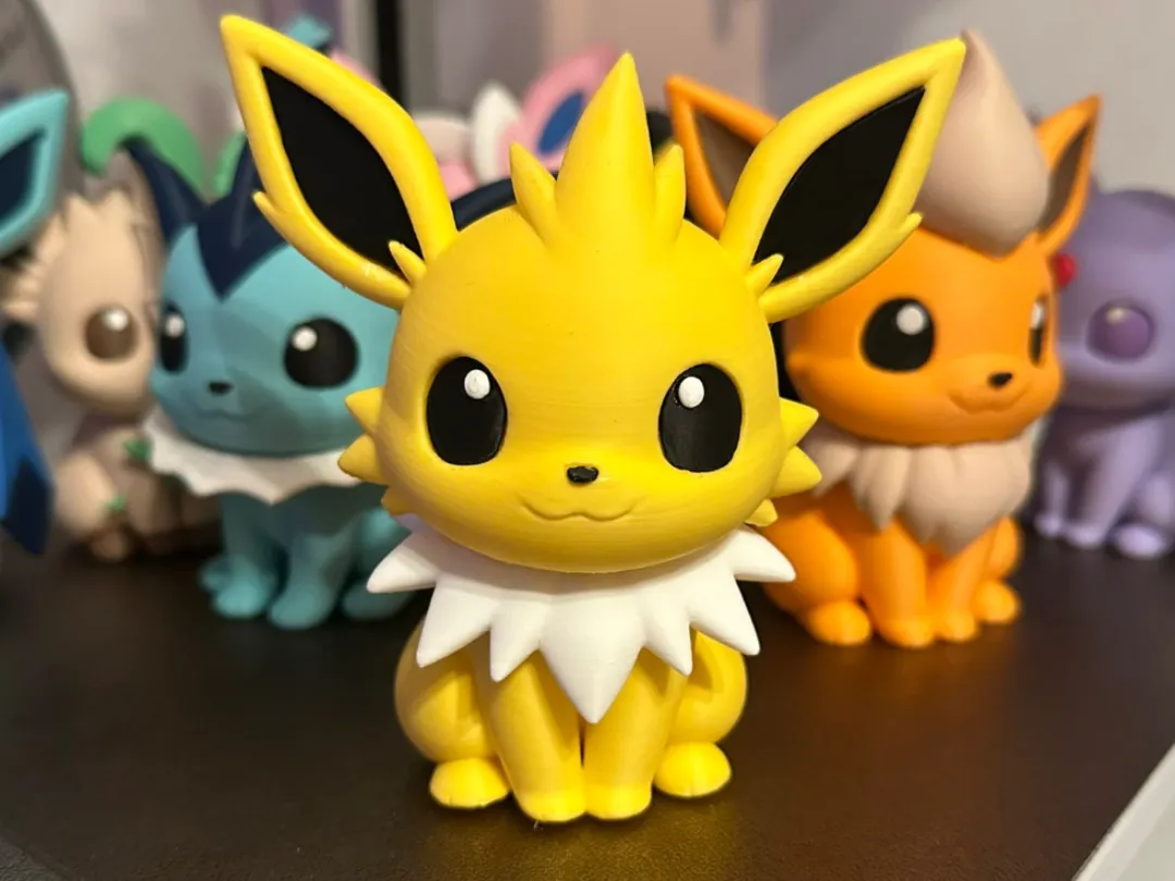 Figurine Jolteon de conception spéciale, ornement décoratif, cadeau de collection