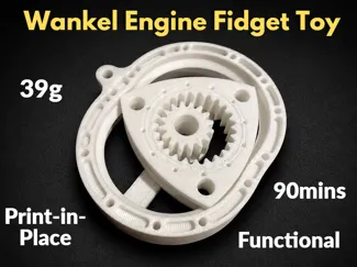 Functional Wankel Engine Fidget Toy (PIP)