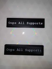 Oops All Supports