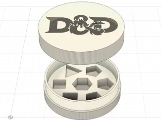 Customizable D&D Dice Holder (Portadadi D&D)
