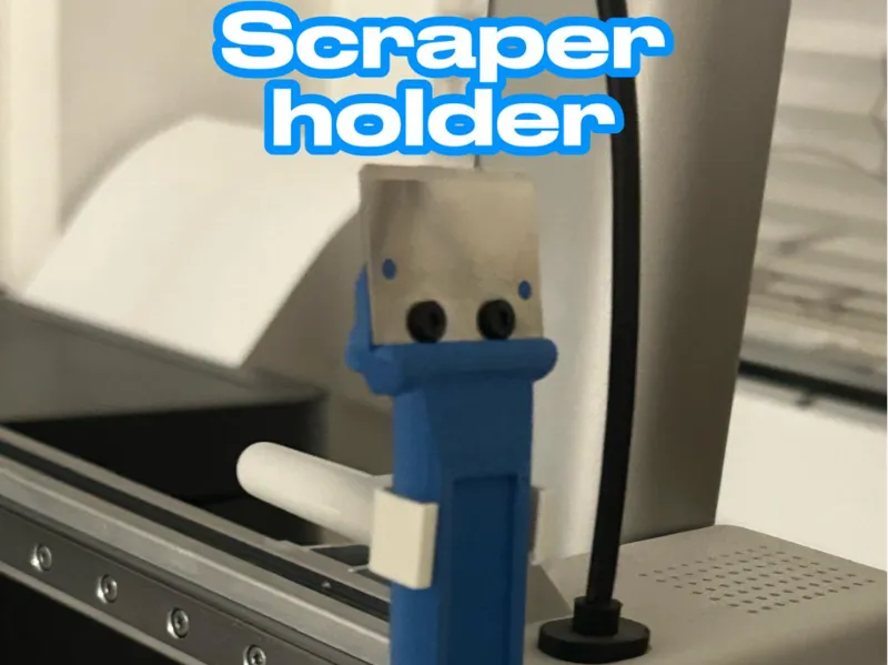 Scraper holder for A1 and A1 mini