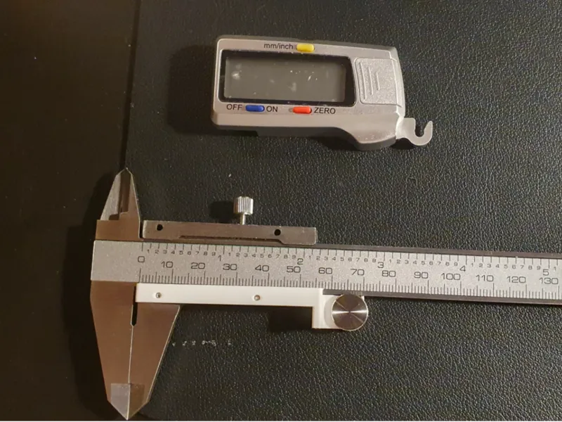 Digital caliper converter